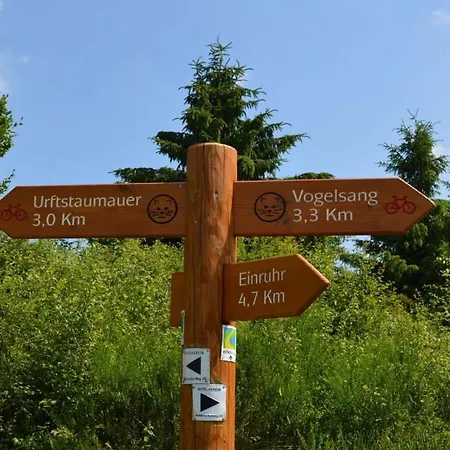 Cherry Trees In Blossom Monschau