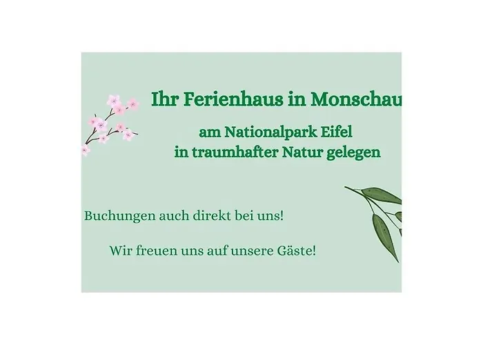 Cherry Trees In Blossom Ferienhaus Monschau