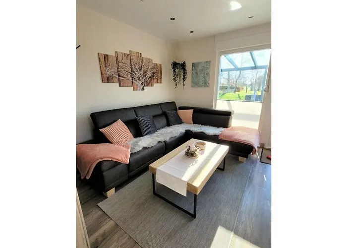 Cherry Trees In Blossom Monschau